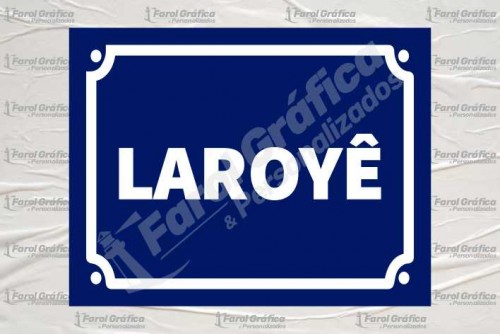 Placa Decorativa Laroyê