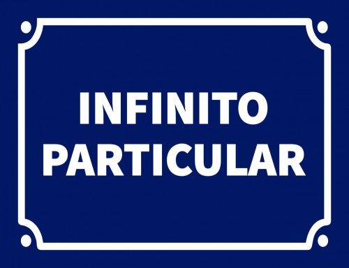 Placa Decorativa Infinito Particular