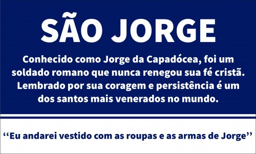Placa de Rua São Jorge