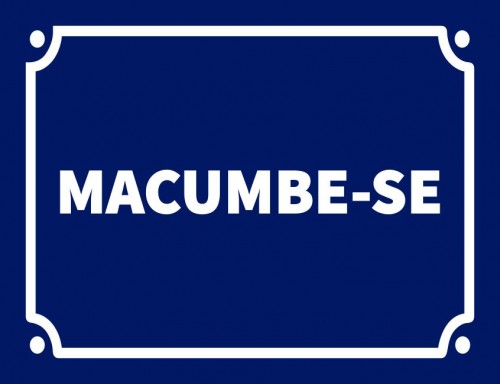 Placa Decorativa Macumbe-se